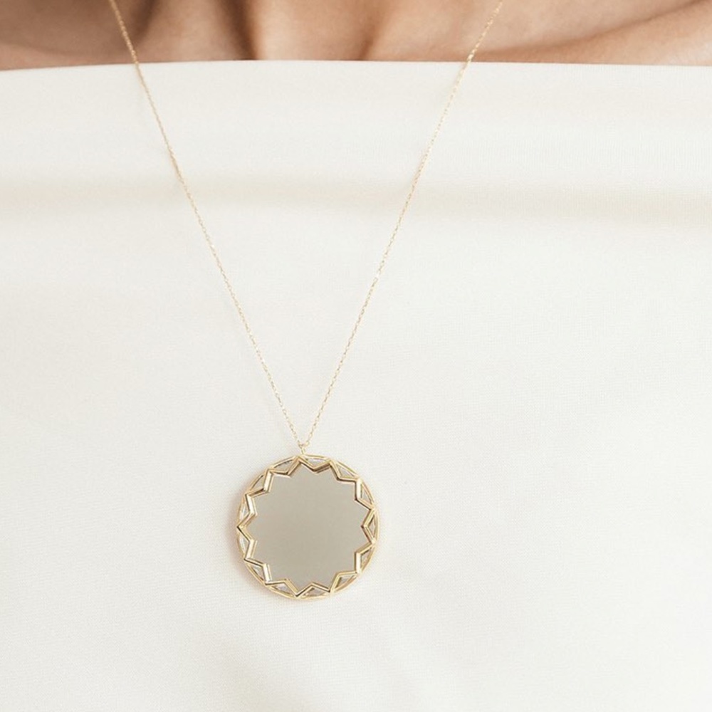 Gold pendants